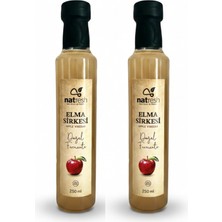 Natresh Elma Sirkesi 2’li Set 250 ml x 2 (Doğal Fermente)