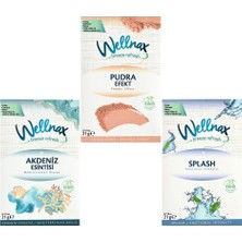 Wellnax Breeze Refresh 3’lü Dolap ve Çekmece Koku Kesesi Seti – Pudra Efekt, Akdeniz Esintisi, Splash (3 x 21 G)