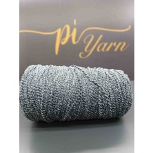 Pi Yarn Mavi Buklet Orta Kalınlıkta El Örgü Ipi 553NO 500GR