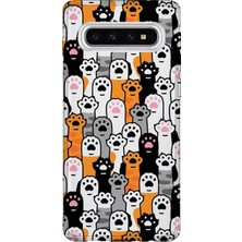 Lelia Samsung Galaxy S10 Uyumlu Baskılı Şeffaf Telefon Kılıfı | Koleksiyon: Kawaiimilk Dreamies