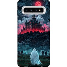 Lelia Samsung Galaxy S10 Uyumlu Baskılı Şeffaf Telefon Kılıfı | Koleksiyon: Darkforce Dominion