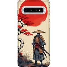 Lelia Samsung Galaxy S10 Uyumlu Baskılı Şeffaf Telefon Kılıfı | Koleksiyon: Katanalegends Forge