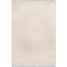 Halı Sepeti Safir A4630A Krem Halı – 14MM Hav, Robot Süpürge Uyumlu Salon & Koridor Halısı