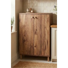 Peka 2 Kapaklı 3 Raflı Çok Amaçlı Dolap – Mutfak & Banyo Düzenleyici