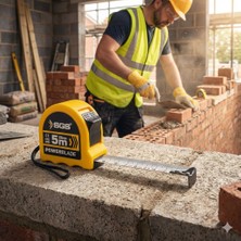 Şerit Metre 5*25 (Çift Stop) Sgs