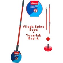 Normadia Spino Ultra Yedek Sopa ve Yuvarlak Plastik Başlık Seti