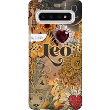 Lelia Samsung Galaxy S10 Uyumlu Baskılı Şeffaf Telefon Kılıfı | Koleksiyon: Zodiacmuse Celestia