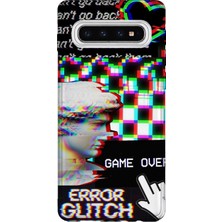 Lelia Samsung Galaxy S10 Uyumlu Baskılı Şeffaf Telefon Kılıfı | Koleksiyon: Neondream District