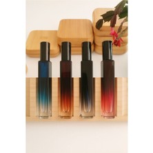 Cosy Club Shop 4lü 10ML Yeniden Doldurulabilir Taşınabilir Seyahat Boy Grandyan Renk Cam Boş Parfüm Sprey Şişesi