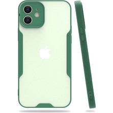 Kazan Hobi Newface iPhone 12 Kılıf Platin Silikon - Yeşil