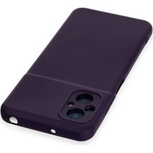 Kazan Hobi Newface Xiaomi Poco M5 Kılıf Nano Içi Kadife Silikon - Mor