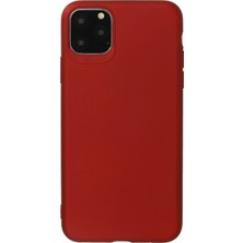 Kazan Hobi Newface iPhone 11 Pro Max Kılıf First Silikon - Bordo