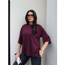 Esra Helvacı Yan Yırtmaçlı Tshirt