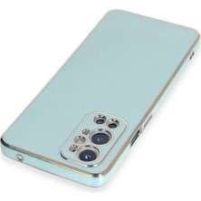 Kazan Hobi Newface One Plus 9 Pro Kılıf Volet Silikon - Açık Yeşil