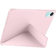 Kazan Hobi Newface Xiaomi Redmi Pad Se 4g Kılıf Kalemlikli Mars Tablet Kılıfı - Rose Gold