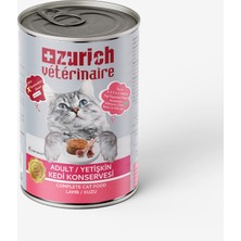 Zemira Veterinaire Pate Kuzulu Yetişkin Kedi Konservesi 415 gr