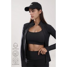 Bled Premium 3’lü Yoga Spor Takım – Tayt - Bralet - Ceket
