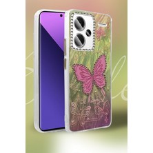 Kazan Hobi Newface Xiaomi Redmi Note 13 Pro Plus Kılıf Blade Aynalı Desenli Kapak - Desen 8