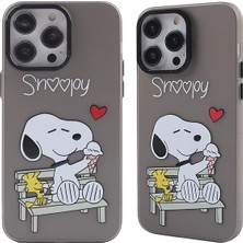 Kazan Hobi Newface iPhone 14 Pro Kılıf Prada Desenli Kapak - Prada Siyah - 2