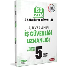 Data Yayınları Data 2026 İSG İş Sağlığı Güvenliği A, B ve C İş Güvenliği Uzmanlı