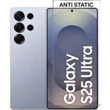 Bzontech Samsung S25 Ultra Uyumlu Anti Statik Ekran Koruyucu Toz Tutmayan Kırılmaz Cam
