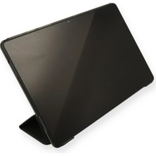 Kazan Hobi Newface Samsung Galaxy T970 Tab S7 Plus 12.4 Kılıf Tablet Smart Kılıf - Siyah