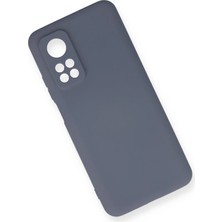 Kazan Hobi Newface Xiaomi Mi 10T Kılıf Nano Içi Kadife Silikon - Gri