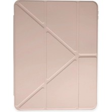 Kazan Hobi Newface iPad 10.2 (8.nesil) Kılıf Kalemlikli Mars Tablet Kılıfı - Rose Gold