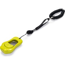 Storozde Beeztees Köpek Eğitim Klikırı, Karabina ve Bağlama Kordonlu, Yeşil, 6,5X4X2CM