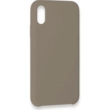 Kazan Hobi Newface iPhone Xs Max Kılıf Lansman Legant Silikon - Bej