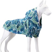 Indispensablely Lindo Dogs Aqua Kapüşonlu Su Geçirmez Köpek Yağmurluğu Beden 0