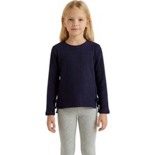 Crassi Kız Çocuk Bluz Yan Büzgüllü