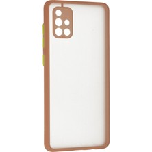 Kazan Hobi Newface Samsung Galaxy A71 Kılıf Montreal Silikon Kapak - Pembe