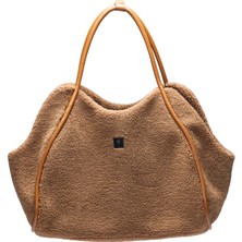 Storozde Beeztees Dbl Köpek Taşıma Çantası, Yıabilir, 6,5kg'ye Kadar, Sütlü Kahve, 43X15X35CM