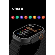 Kazan Hobi Joko Ultra 8 2.1 Inç IPS Ekran Konuşma ve Nfc Özellikli Akıllı Saat - Gümüş