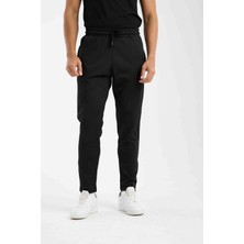 Diem Collection Siyah Slim Fit Erkek Eşofman Altı