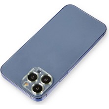 Kazan Hobi Newface iPhone 13 Pro Metal Kamera Lens Koruma Cam - Açık Yeşil