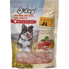 Indispensablely O Dog Dana Etli Lezzet Topları Köpek Ödül Maması 1 Adet 100 gr