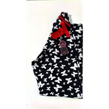 Lady Quenn Lady Queen Bambu-Kadın Yüksek Kalite Ring Viskon Beli Lastikli Rahat Esnek Yumuşak Pijama Altı