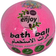 Zemira Pembe Düşler El Yapımı Banyo Küvet Topu Sabunu Pembe 90-120 gr