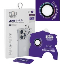 Kazan Hobi Newface iPhone 16E Bilvis Titan Kamera Lens - Rainbow