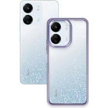 Kazan Hobi Newface Xiaomi Redmi 13C Kılıf Power Silikon - Sierra Blue