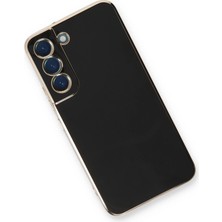 Kazan Hobi Newface Samsung Galaxy S21 Fe Kılıf Volet Silikon - Siyah