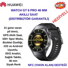 Huawei Watch Gt 6 Pro 46 mm Akıllı Saat + Tcl Kamerali Pembe Çocuk Akıllı Saat Hediye