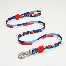 Indispensablely Lindo Dogs Red Line Köpek Gezdirme Kayışı Kırmızı/mavi Small