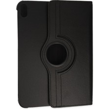 Kazan Hobi Newface iPad 2022 10.9 (10.nesil) Kılıf 360 Tablet Deri Kılıf - Siyah