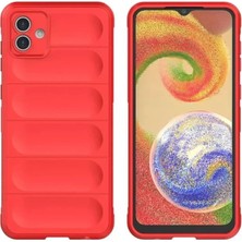 Kazan Hobi Newface Samsung Galaxy A06 Kılıf Optimum Silikon - Kırmızı