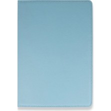 Kazan Hobi Newface Samsung Galaxy T860 Tab S6 10.5 Kılıf 360 Tablet Deri Kılıf - Turkuaz