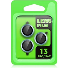 Kazan Hobi Newface iPhone 13 Pro Raze Metal Kamera Lens - Gri