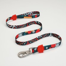 Indispensablely Lindo Dogs Reindeer Köpek Gezdirme Kayışı Kırmızı/yeşil Tasması Small